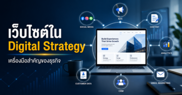 เว็บไซต์ใน Digital Strategy: ธุรกิจควรใช้ทำหน้าที่อะไร